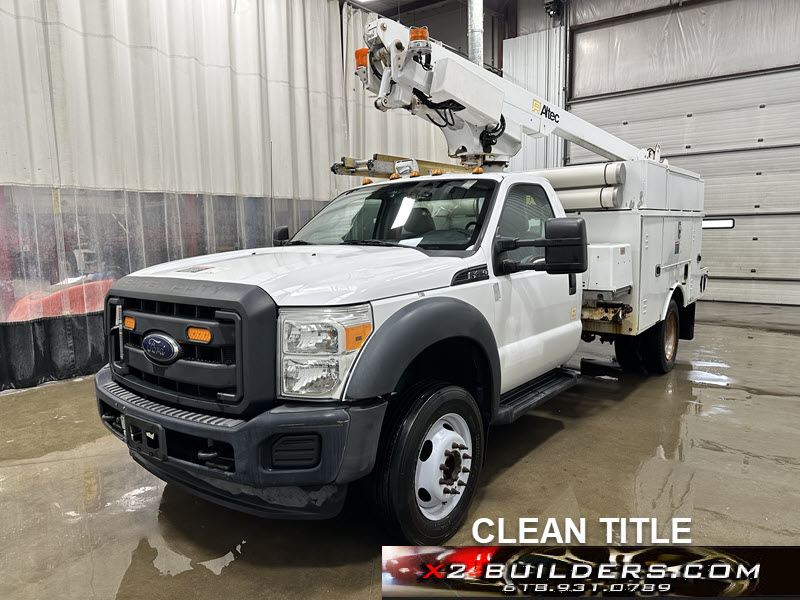 2015 Ford F-450 Super Duty Bucket Truck CLEAN TITLE